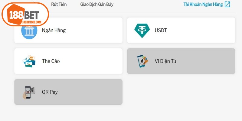 Câu Hỏi Thường Gặp 188BET - Hướng Dẫn Giải Đáp Chi Tiết 5 Câu hỏi thường gặp về nạp/rút tiền 188BET