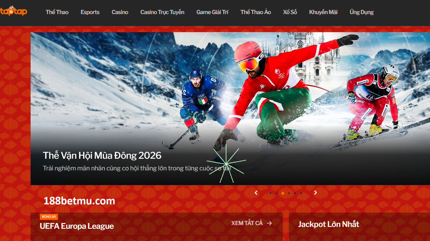 Nhà cái trực tuyến đỉnh cao 188bet